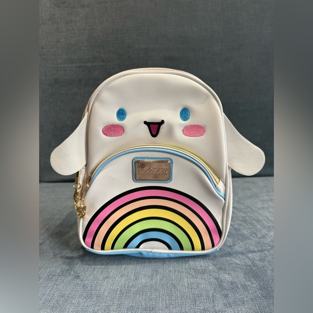Hello Kitty and Friends Girls Cinnamonroll Women’s 10.5” Mini Backpack Rainbow - Picture 2 of 7